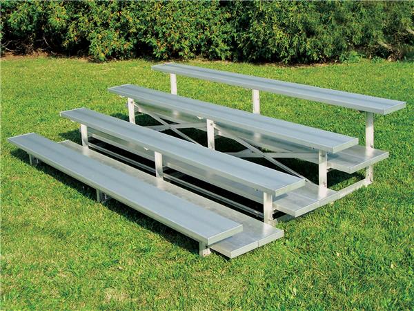 3 row aluminum bleachers